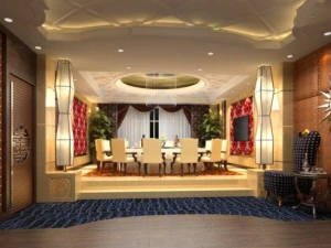 spazio ristorante 098 Modello 3D