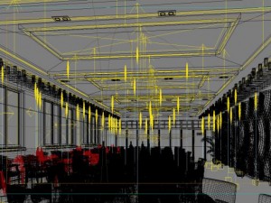 restaurant space 101 3D Модель