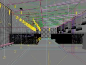restaurant space 103 3D Model