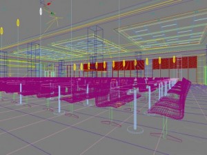 restaurant space 104 Modelo 3D