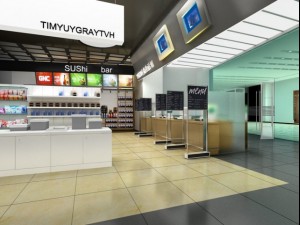 restaurant space 106 3D Model