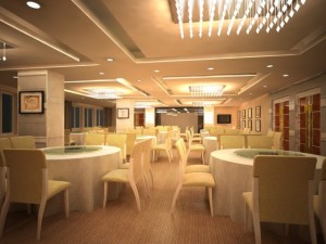 restaurant space 108 3D Model