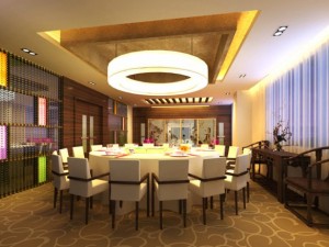 restaurant space 111 3D-Modell