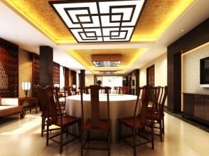 restaurant space 114 Model 3D