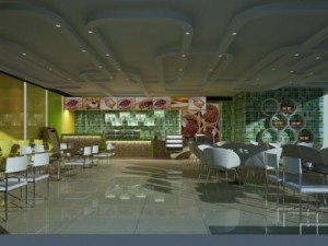 restaurant space 102 Modelo 3D