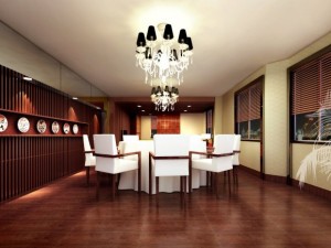 restaurant space 125 3D 모델