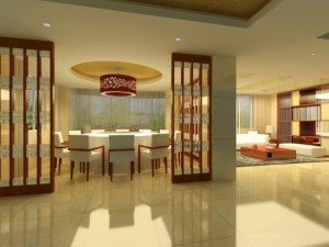 restaurant space 126 Modello 3D