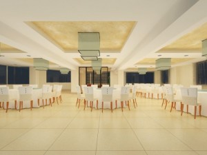 restaurant space 129 Modello 3D
