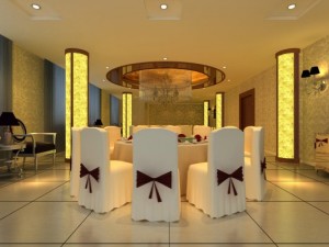 restaurant space 153 Modello 3D