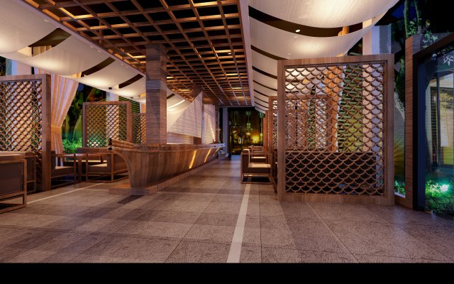 restaurant space 151 3Dモデル .c4d .max .obj .3ds .fbx .stl .blend 