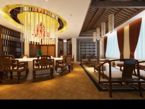 restaurant space 141 Modèle 3D