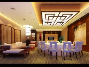 レストランスペース146 3Dモデル