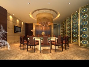 restaurant space 148 Modelo 3D