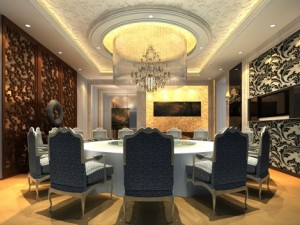restaurant space 140 3D Model