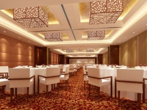 restaurant space 136 Modello 3D