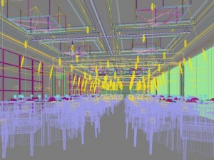 restaurant space 136 3D Model