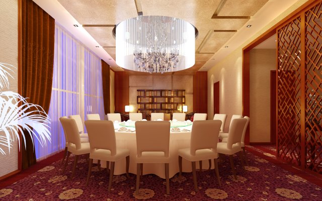 restaurant space 133 3D 模型 .c4d .max .obj .3ds .fbx .stl .blend