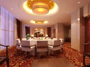 przestrzeń restauracyjna 132 Model 3D