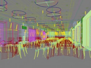 restaurant space 131 3D Модель