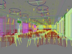 restaurant space 131 3D Model