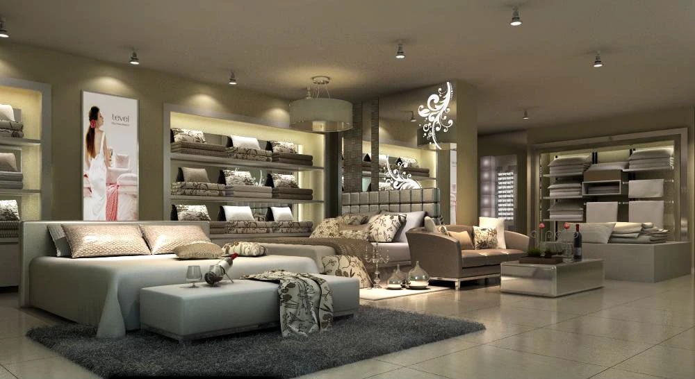 store spaces 017 3D Model .c4d .max .obj .3ds .fbx .stl .blend