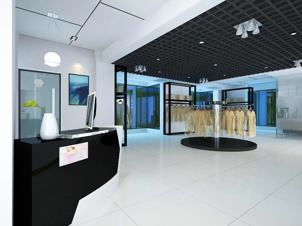 store spaces 002 3D Model .c4d .max .obj .3ds .fbx .stl .blend