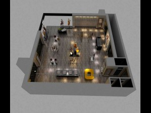 store spaces 004 3Dモデル