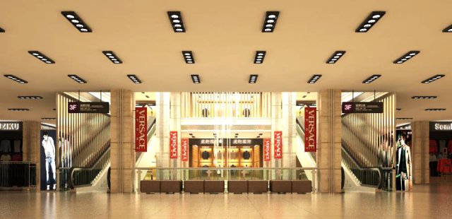 store spaces 013 3D 模型 .c4d .max .obj .3ds .fbx .stl .blend 