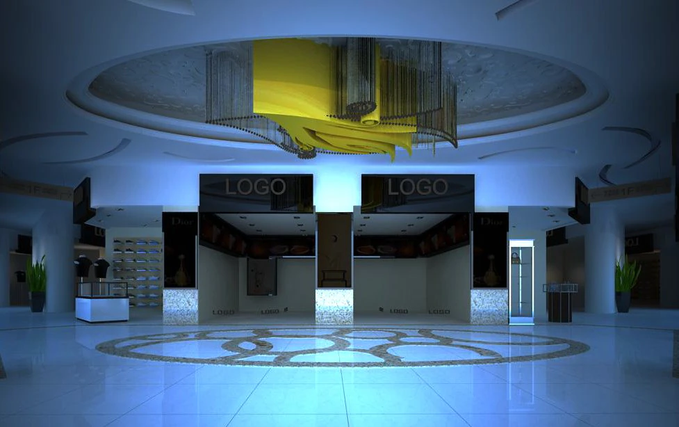 store spaces 025 3D Model .c4d .max .obj .3ds .fbx .stl .blend