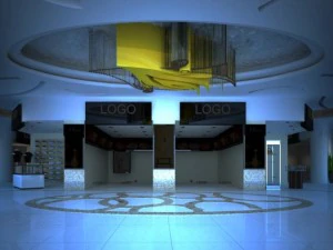 mağaza alanları 025 3D Model