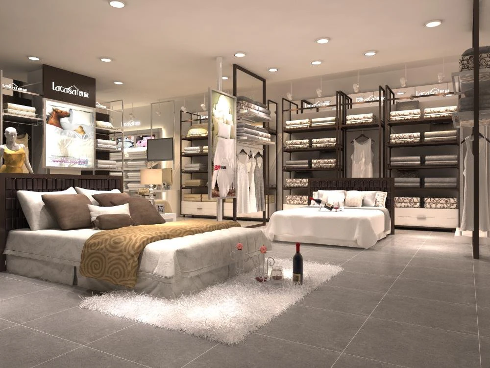 store spaces 021 3D Model .c4d .max .obj .3ds .fbx .stl .blend