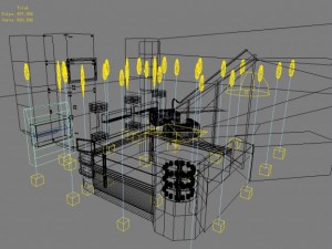 store spaces 035 Modello 3D