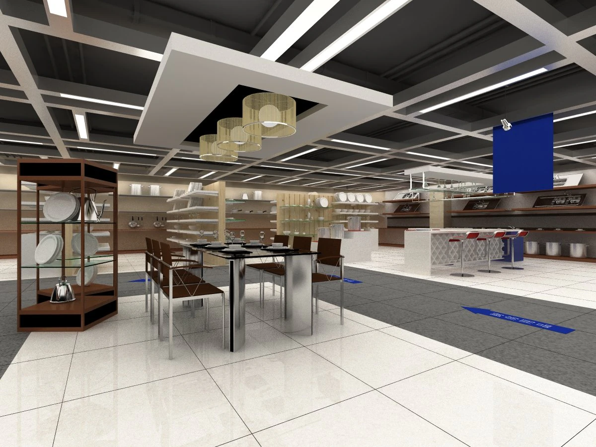 store spaces 042 3D Model .c4d .max .obj .3ds .fbx .stl .blend 