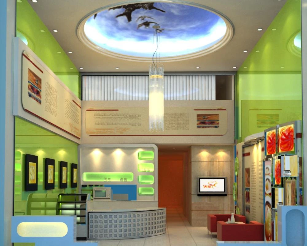 store spaces 036 3D Model .c4d .max .obj .3ds .fbx .stl .blend