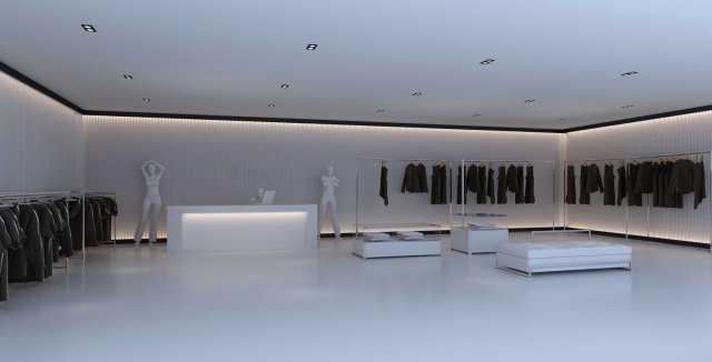 store spaces 039 Modèle 3D .c4d .max .obj .3ds .fbx .stl .blend 