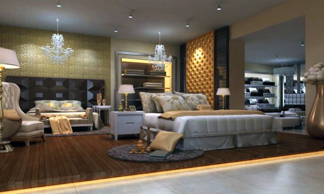 store spaces 016 Model 3D .c4d .max .obj .3ds .fbx .stl .blend 