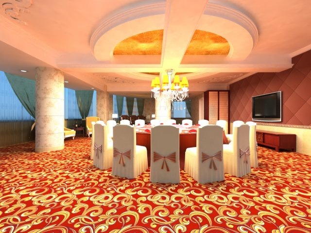 restaurant space 127 3D मॉडल .c4d .max .obj .3ds .fbx .stl .blend 