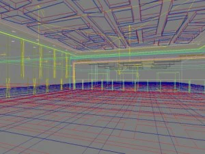 aisle spaces 008 3D Model