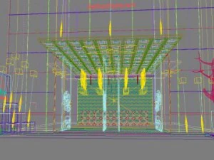 aisle spaces 009 3D Model