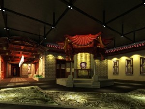 aisle spaces 005 Modelo 3D