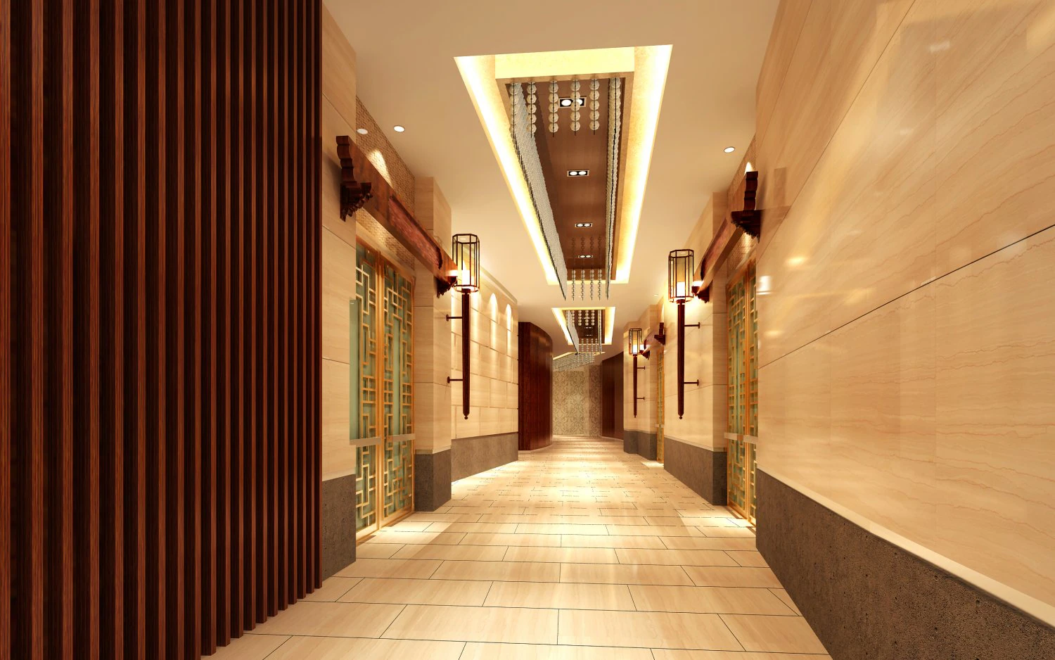aisle spaces 006 3D Model .c4d .max .obj .3ds .fbx .stl .blend