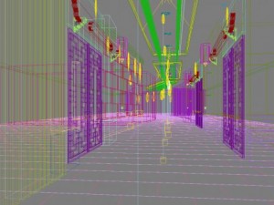 aisle spaces 006 Modèle 3D