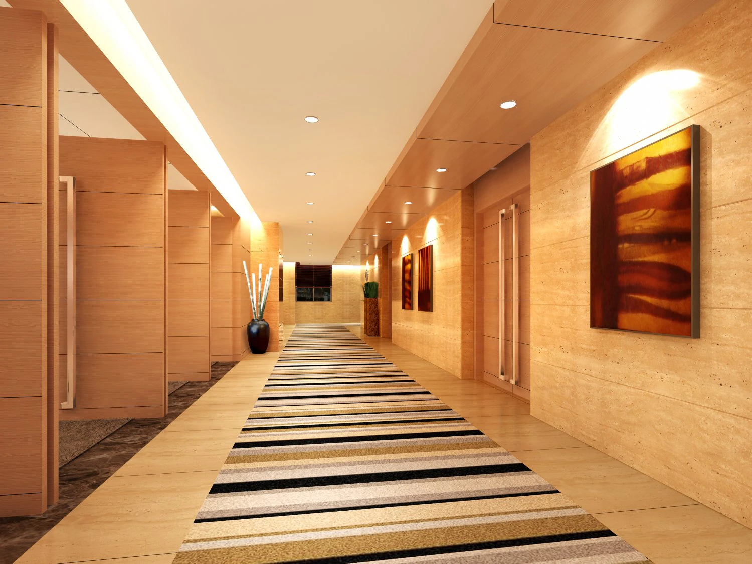 aisle spaces 004 3D Model .c4d .max .obj .3ds .fbx .stl .blend 