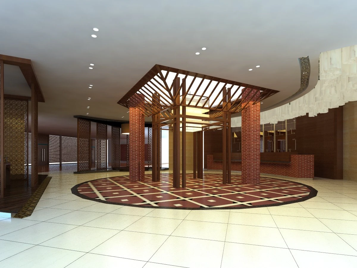 aisle spaces 001 3D Model .c4d .max .obj .3ds .fbx .stl .blend 