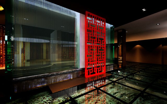 aisle spaces 002 3D Model .c4d .max .obj .3ds .fbx .stl .blend 