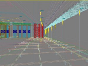 aisle spaces 002 3D Model