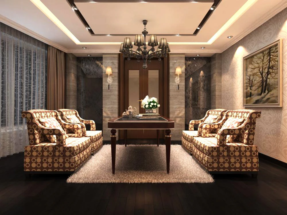 bar space 033 3D Model .c4d .max .obj .3ds .fbx .stl .blend