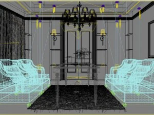 bar space 033 3D Model