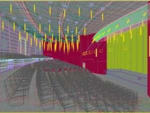 auditorium room space 001 3D Model