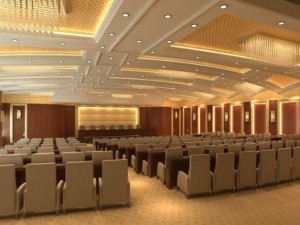 auditorium room space 002 Modello 3D